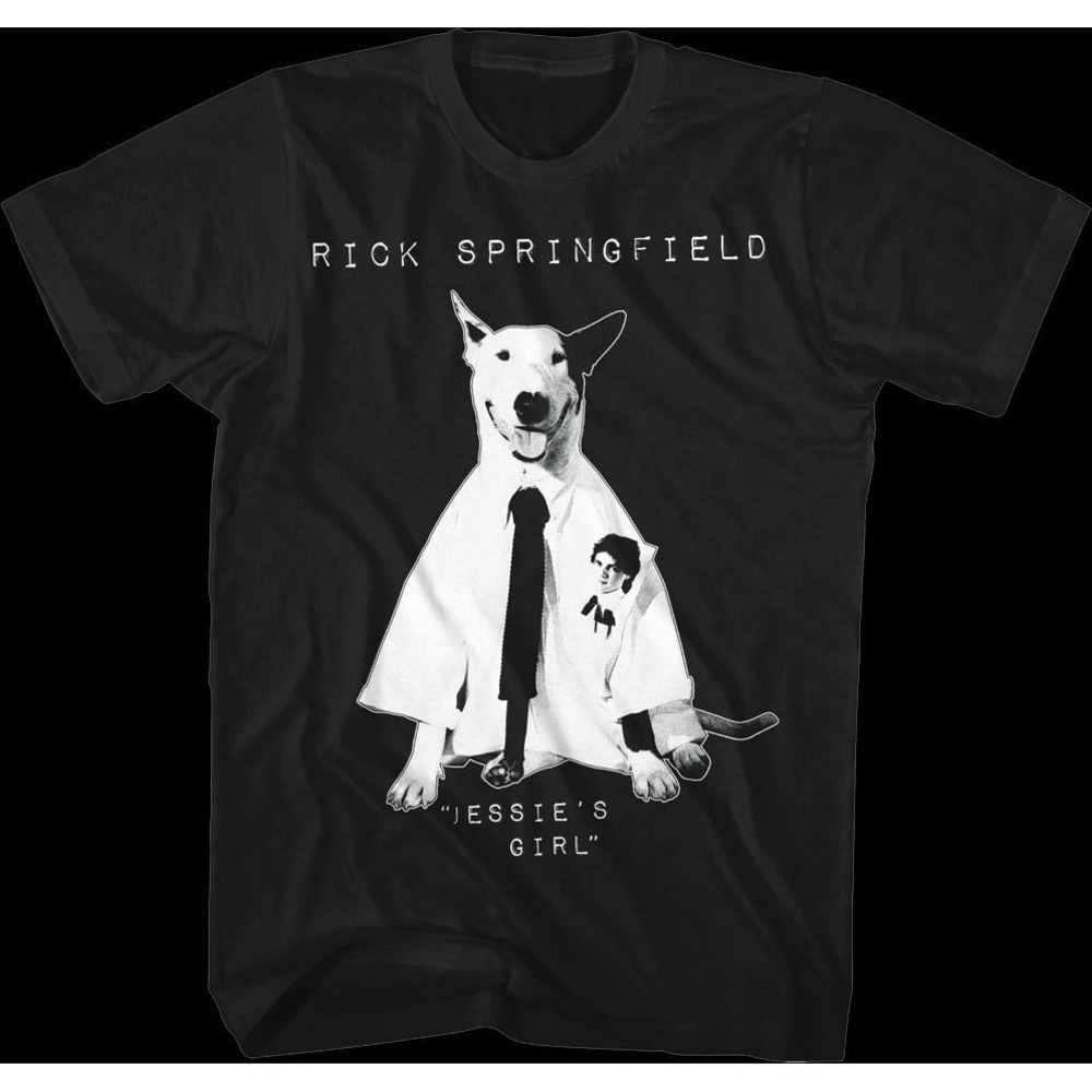 Jessie_s Girl Working Class Dog Rick Springfield Unisex T-Shirt Gift For Fan